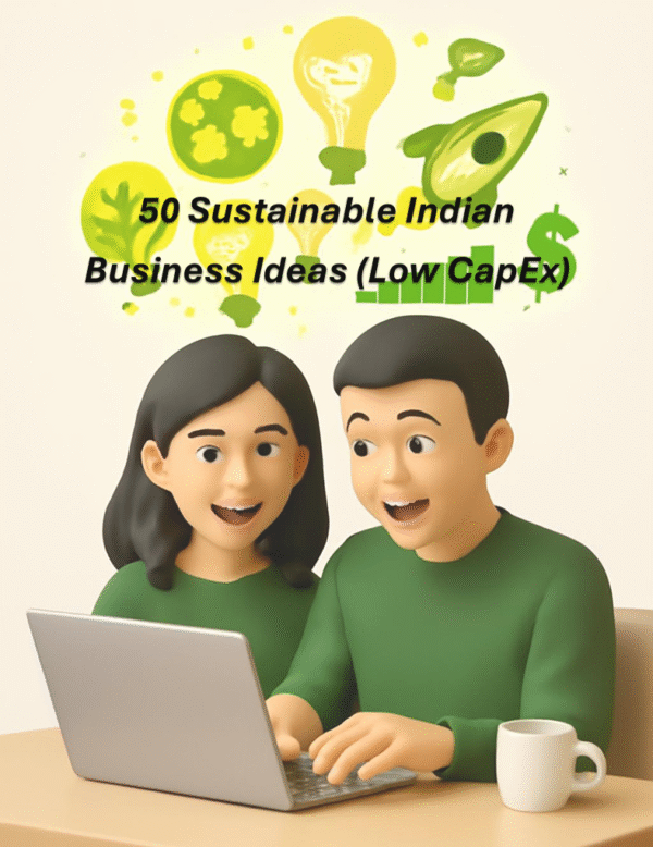 50 Sustainable Indian Business Ideas (Low CapEx)