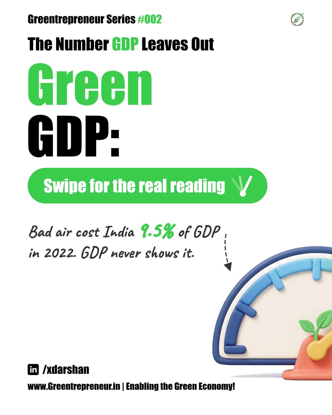 Cover of #002 Green GDP