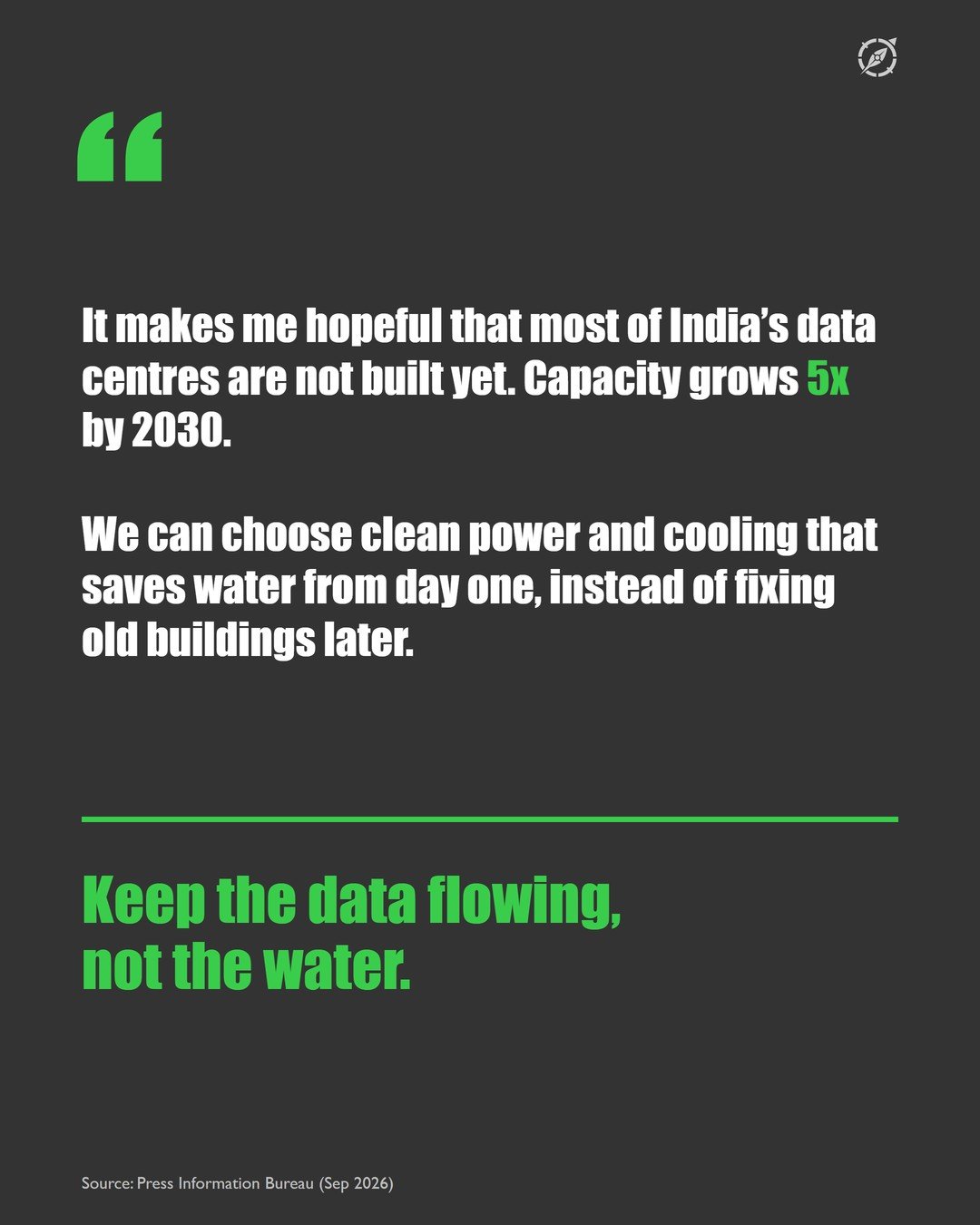 Slide 9 of the #003 Data Centres carousel