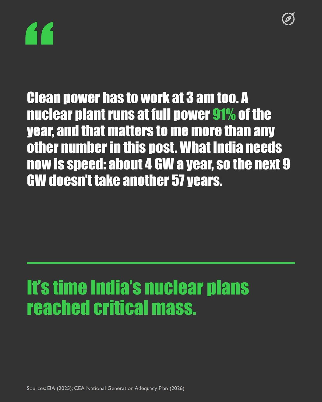Slide 9 of the #007 Nuclear Energy carousel