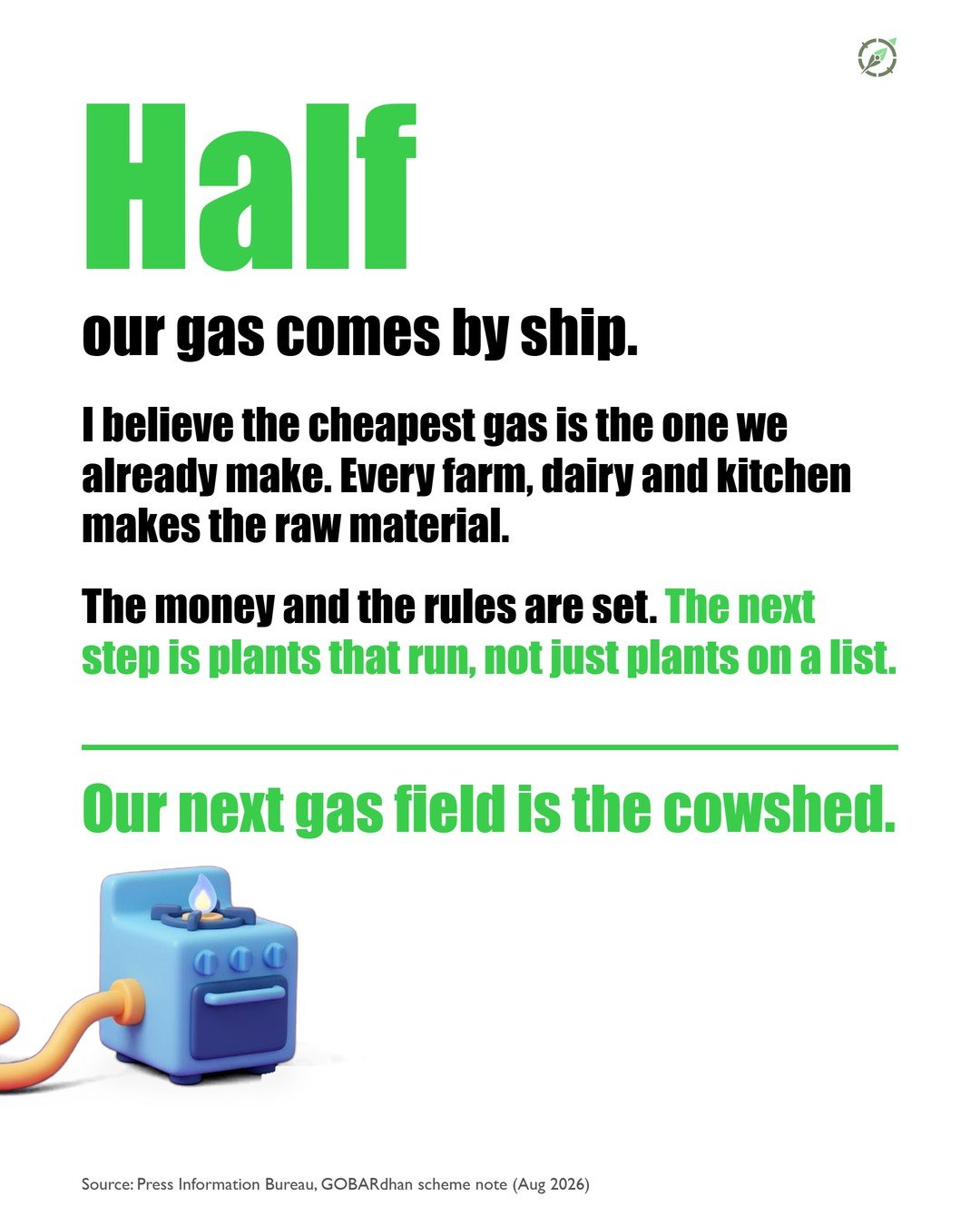 Slide 9 of the #009 Biogas carousel