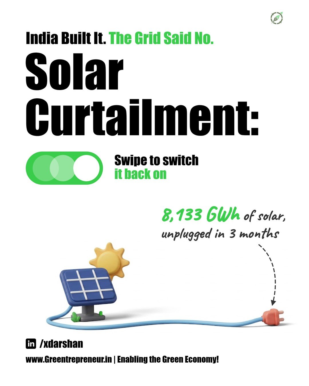 Cover of the latest issue, #010 Solar Curtailment